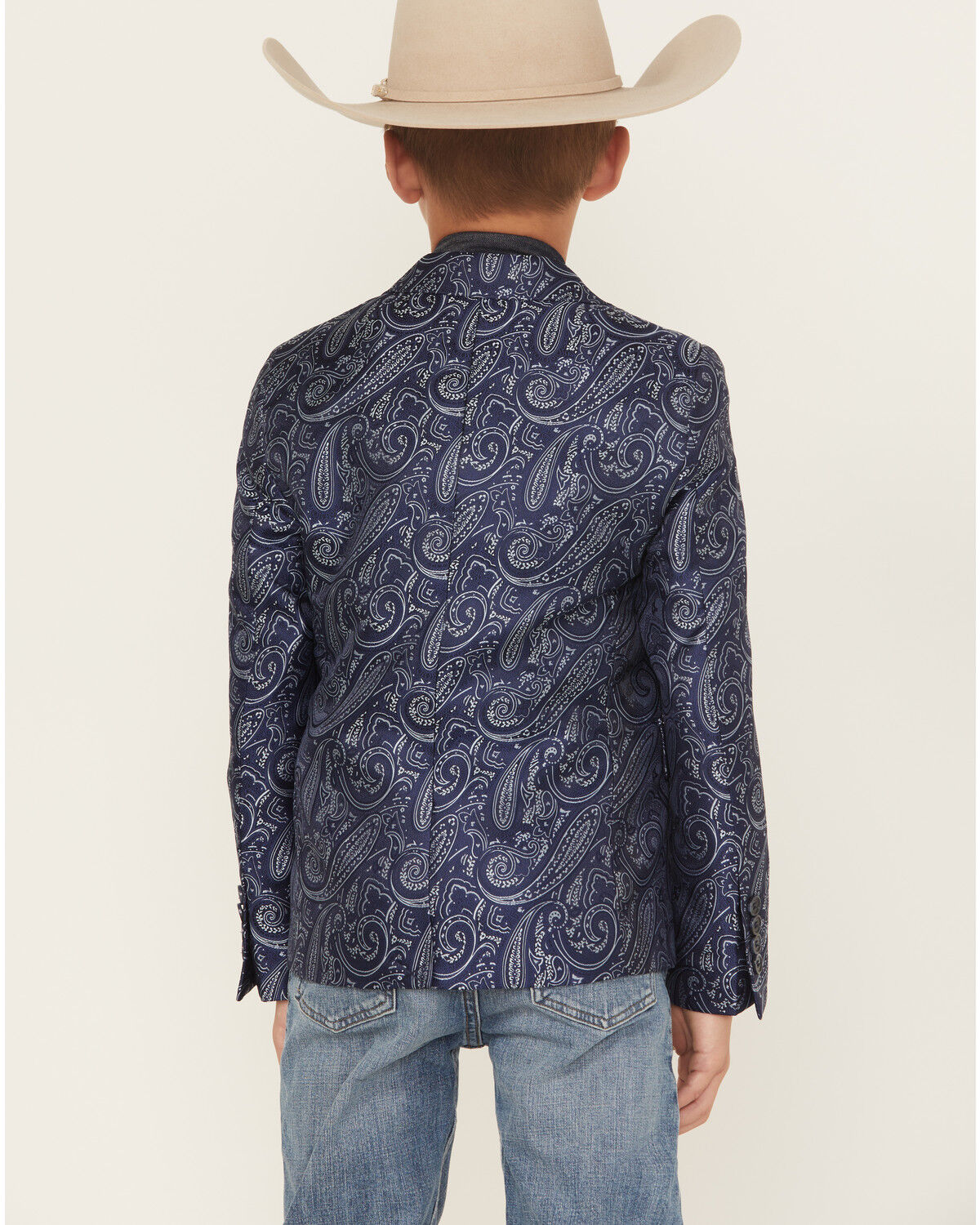Product Name:  Rock & Roll Denim Boys' Paisley Print Blazer