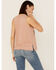 Panhandle Women's Desert Graphic Muscle Tank, Tan, hi-res