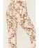 Image #4 - Shyanne Women's High Rise Southwestern Print Stretch Flare Jeans, Grey, hi-res