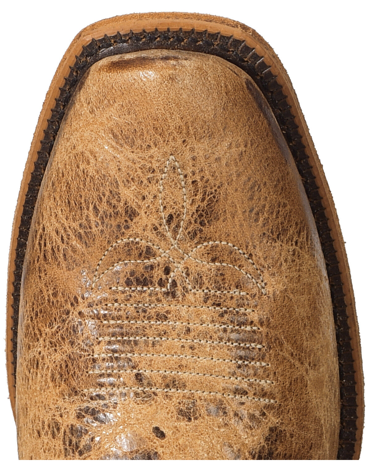 Image #6 - Justin Men's Distressed Cowboy Boots - Square Toe, , hi-res