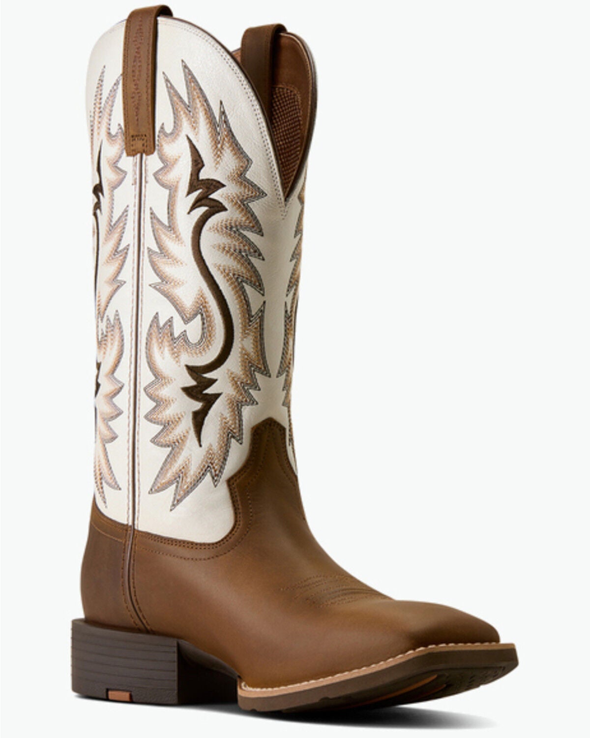 Image #1 - Ariat Men's Sport Colter Performance Western Boots - Broad Square Toe, Brown, hi-res