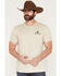 Image #2 - Yuengling Men's Tapped That Short Sleeve Graphic T-Shirt, Sand, hi-res