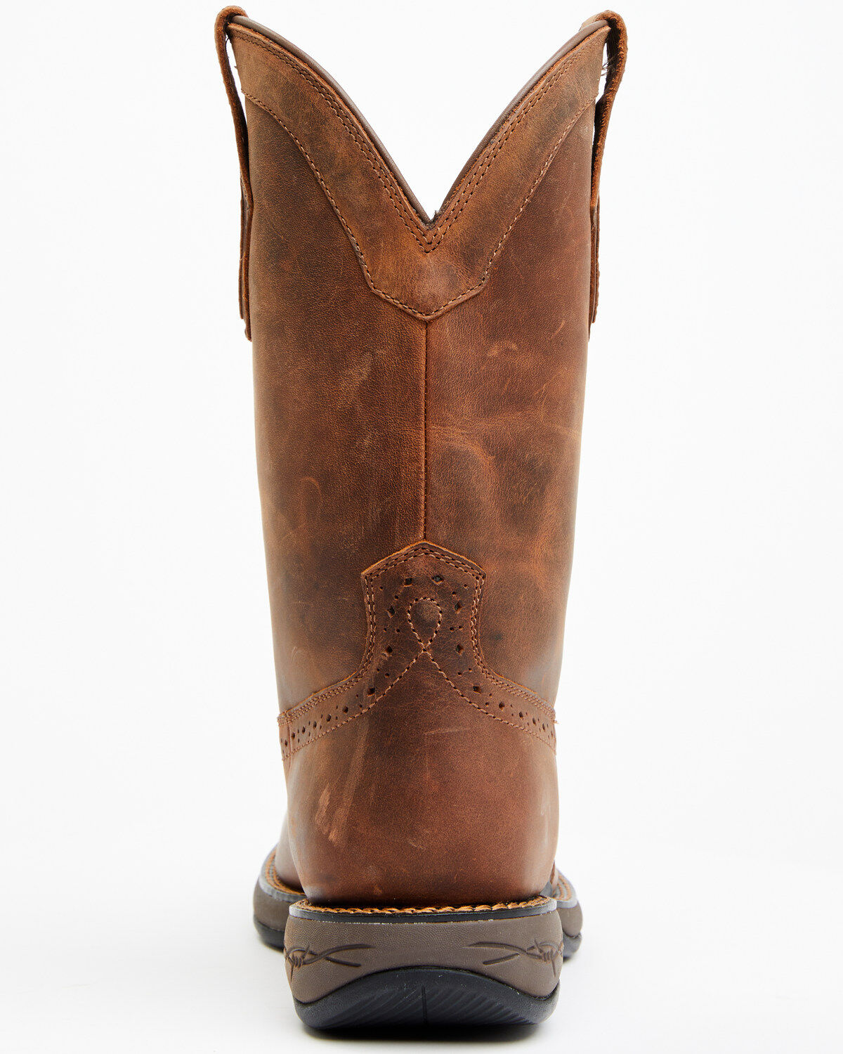Image #5 - Cody James Men's Summit Lite Performance Western Boots - Broad Square Toe, Caramel, hi-res