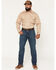 Image #1 - Wrangler Men's FR Dark Wash Advanced Comfort Regular Fit Stretch Denim Work Jeans, Blue, hi-res