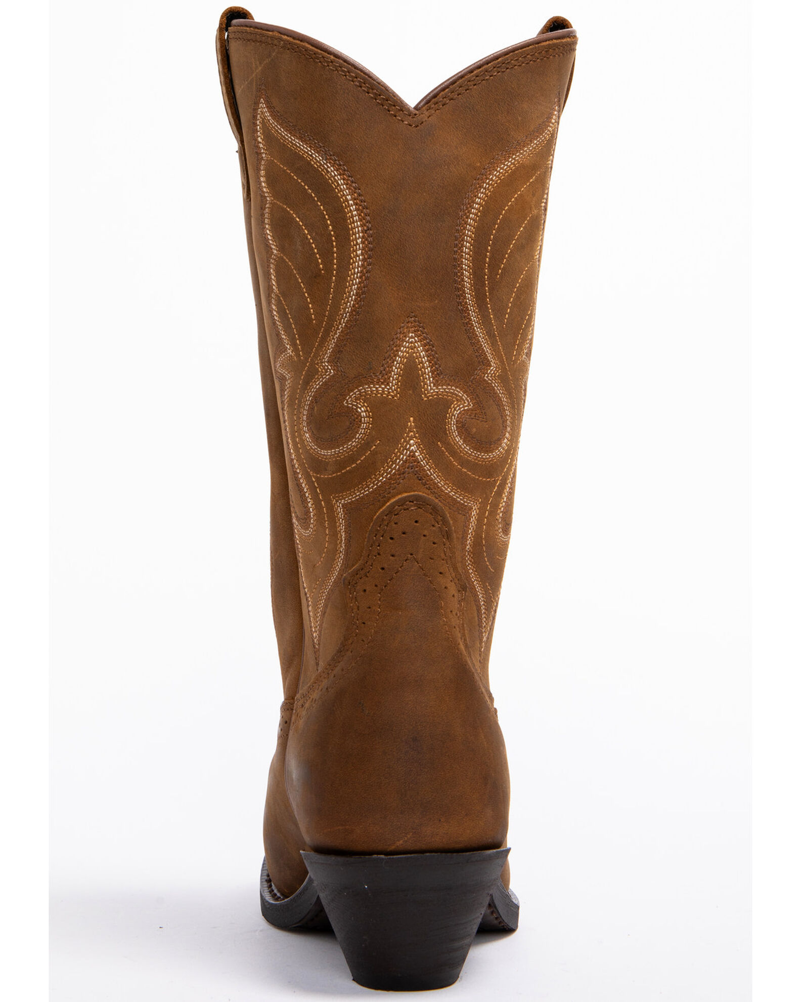 Image #4 - Shyanne Women's Donna Embroidered Leather Western Boots - Round Toe, , hi-res