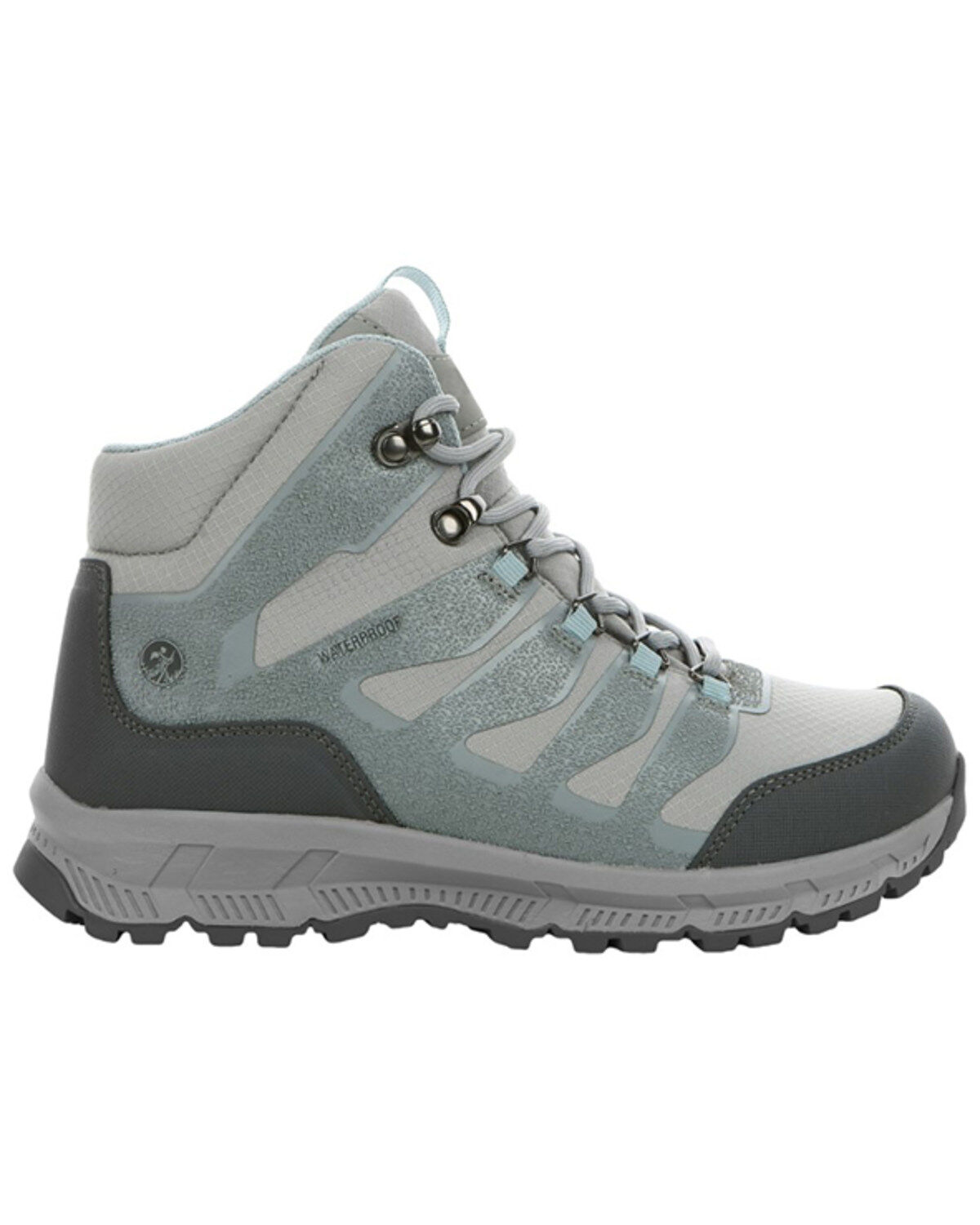 Image #2 - Northside Women's Mid Waterproof Lace-Up Hiking Work Boots, Blue, hi-res