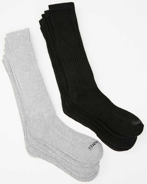 Cody James Men's Cushioned Boot Socks - 6 Pack, Multi, hi-res