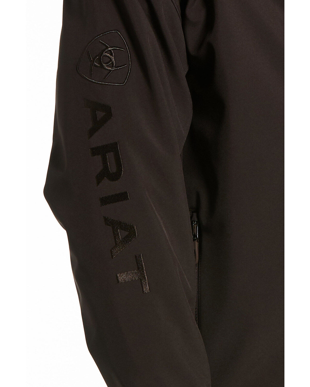 Image #3 - Ariat Men's Patriot Logo 2.0 Softshell Jacket, Dark Brown, hi-res