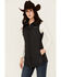 Image #2 - Columbia Women's Mix It Around Long Zip-Up Vest, Black, hi-res