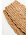 Shyanne Women's Cable Knit Cozy Socks, Brandy Brown, hi-res