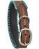 Image #3 - Myra Full Bloom Tooled Leather Dog Collar, , hi-res