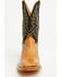 Image #5 - Cody James Men's Badlands Exotic Ostrich Western Boots - Broad Square Toe, Brandy Brown, hi-res