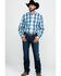 Image #6 - Resistol Men's Heitmiller Ombre Large Plaid Long Sleeve Western Shirt, , hi-res