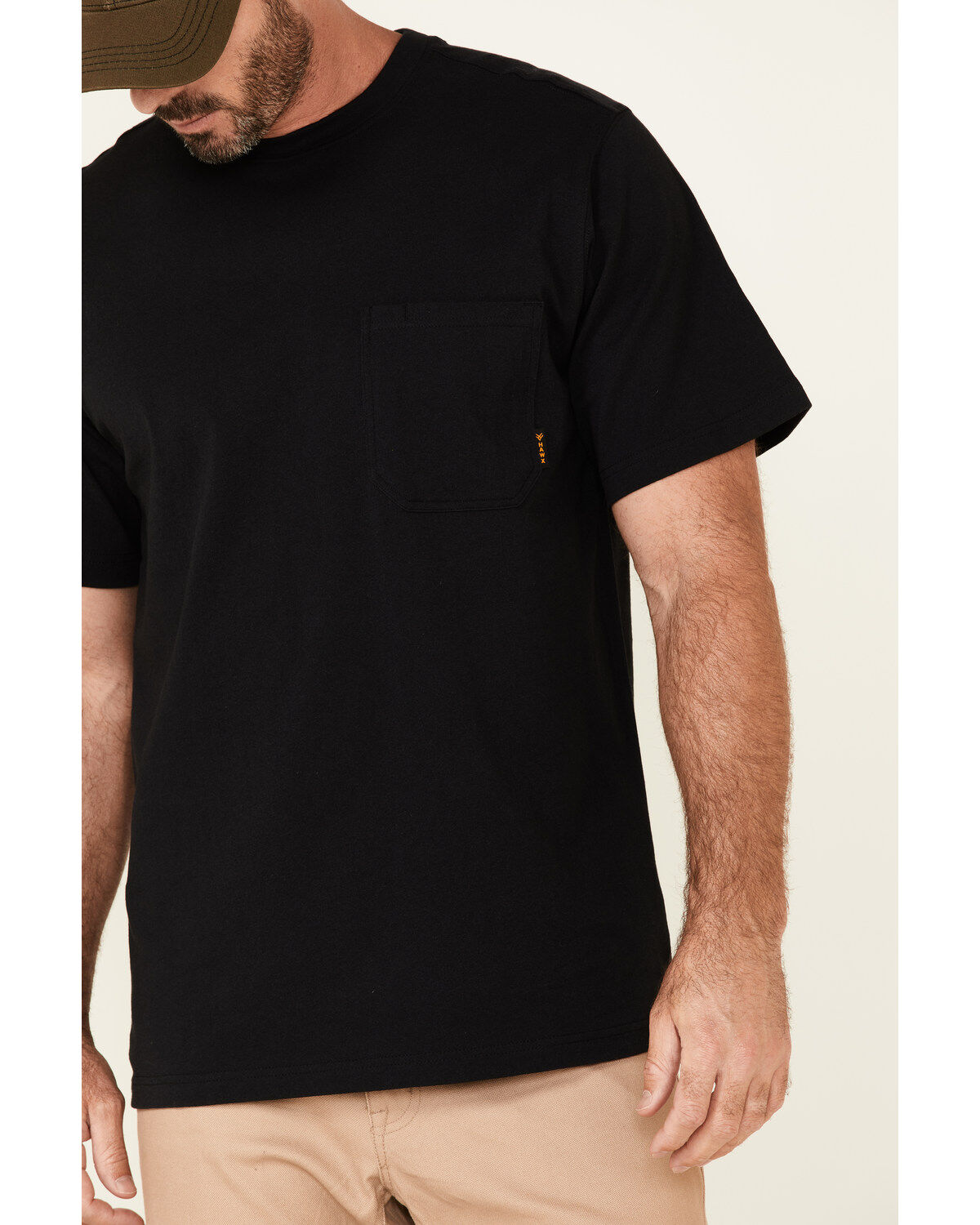Product Name:  Hawx Men's Solid Forge Short Sleeve Work Pocket T-Shirt