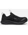 Keen Men's Vista Energy Shift ESD Pull On Work Sneakers - Carbon Toe, Black, hi-res