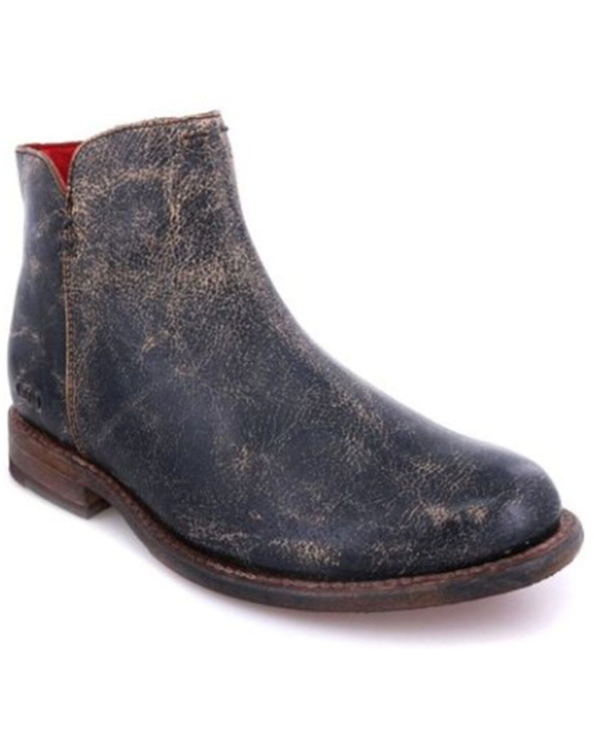Image #1 - Bed Stu Women's Yurisa Lux Western Fashion Booties - Round Toe, Black, hi-res