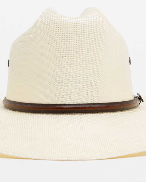 Image #5 - Twister Double S 5X Straw Cowboy Hat, Natural, hi-res