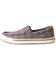 Hooey by Twisted X Men's Southwestern Print Slip-On Lopers, Black/white, hi-res
