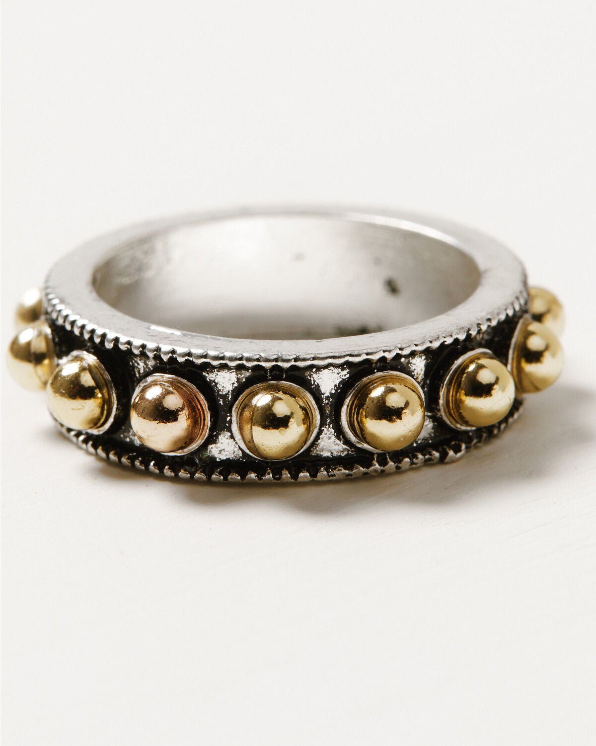 Image #2 - Shyanne Women's Steerhead Ring Set - 3 Piece, Silver, hi-res