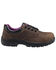 Image #2 - Avenger Women's Waterproof Oxford Work Shoes - Composite Toe, Brown, hi-res