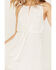 Image #4 - Idyllwind Women's Gladiolus Metallic Slip Tie Front Mini Dress, Ivory, hi-res