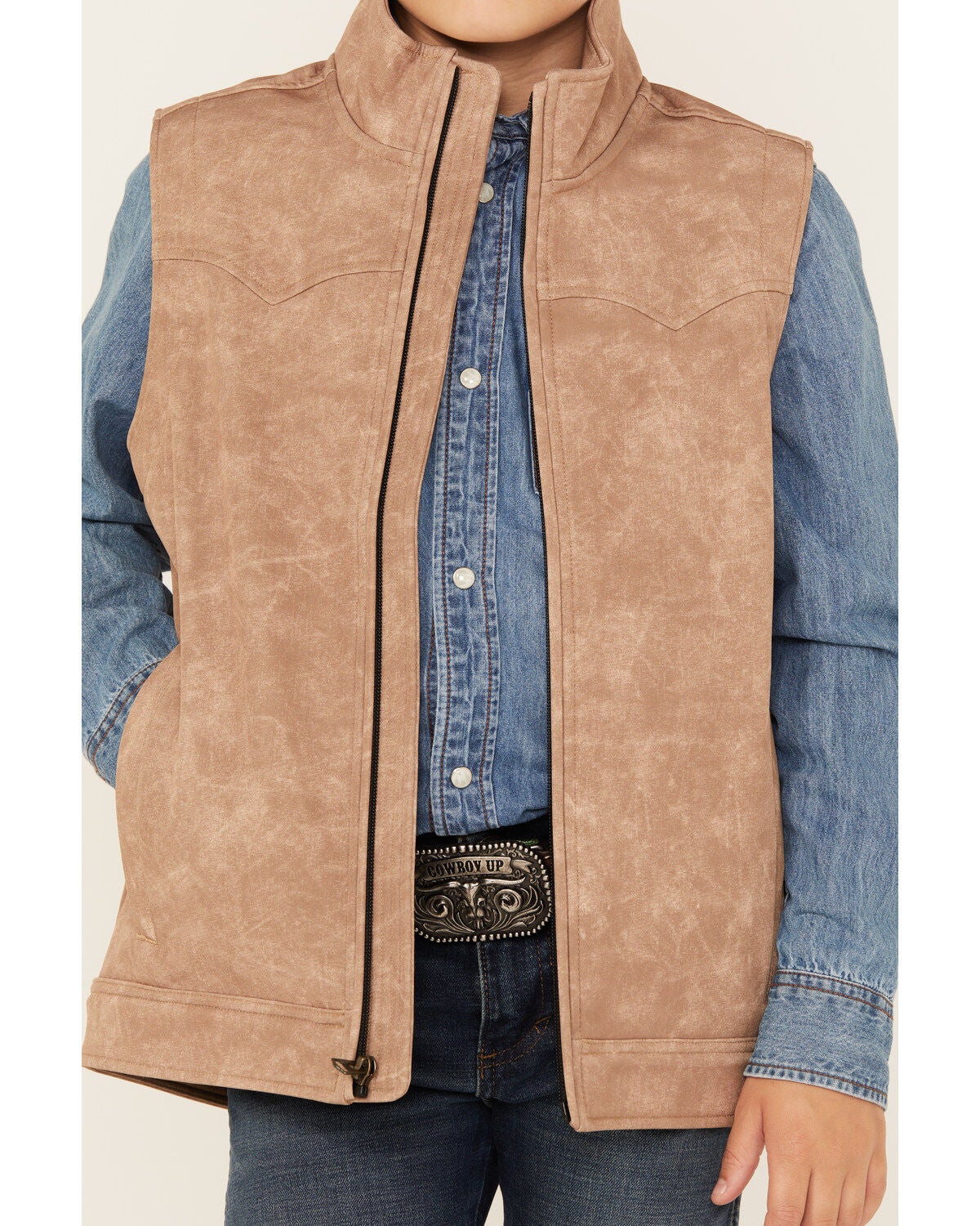 Image #3 - Cinch Boys' Bonded Vest, , hi-res