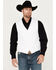 Image #1 - Cody James Men's Austin Paisley Vest, White, hi-res