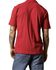 Image #3 - Kimes Ranch Men's Harlan Striped Short Sleeve Button-Down Polo Shirt, Red, hi-res