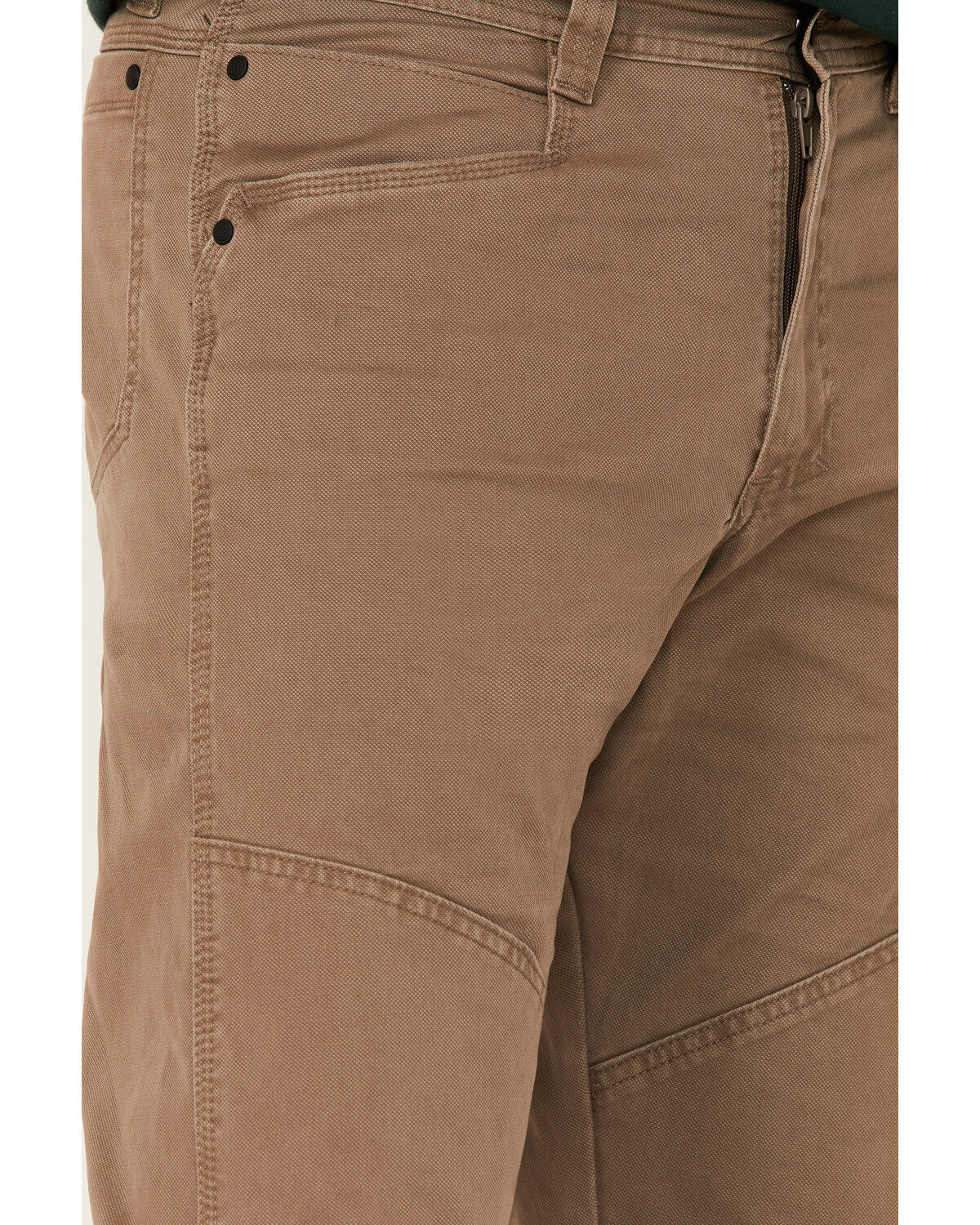 Image #2 - ATG by Wrangler Men's Morel Utility Asymmetric Cargo Pants, Brown, hi-res