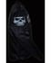 Milwaukee Leather Men's Reflective Skulls Textile Jacket - Big - 5X, Black, hi-res