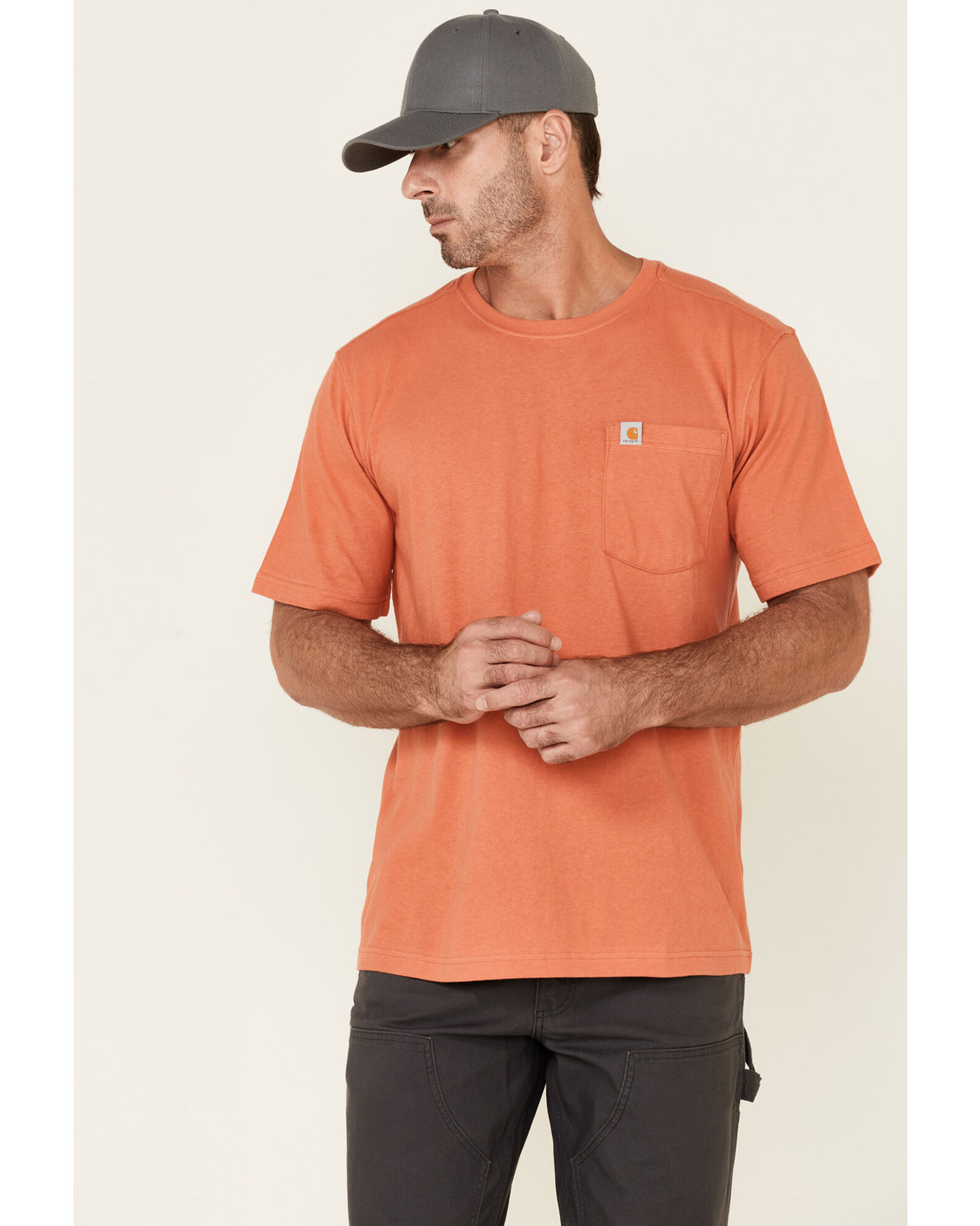 T shirt carhartt discount orange