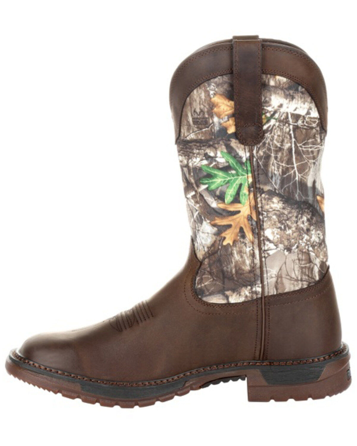 Image #3 - Rocky Men's Original Ride FLX Waterproof Western Boots - Square Toe, , hi-res