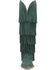 Image #4 - Dingo Women's Wild Child Suede Fringe Tall Western Boots - Snip Toe, Green, hi-res