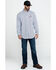 Cinch Men's FR Lightweight Vertical Striped Long Sleeve Work Shirt , , hi-res