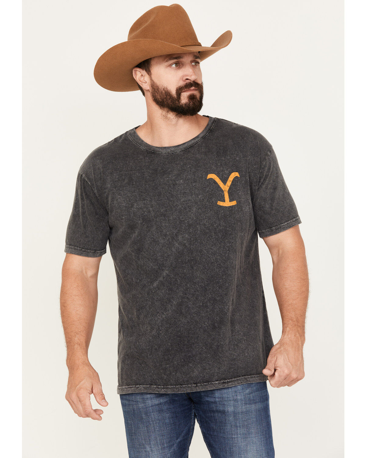 Image #1 - Changes Men's Loyal To The Brand Graphic Short Sleeve T-Shirt, Black, hi-res
