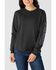 Image #1 - Carhartt Women's Irvine Loose Long Sleeve Work Shirt, Black, hi-res