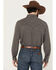 Image #4 - Cinch Men's Solid Long Sleeve Snap Performance Western Shirt, Charcoal, hi-res