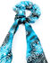 Idyllwind Women's Throw It On Hair Scrunchie, Blue, hi-res