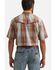 Image #2 - Wrangler ATG Men's Plaid Print Short Sleeve Snap Performance Western Shirt - Big, Multi, hi-res