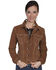 Scully Women's Classic Boar Suede Jacket, Brown, hi-res