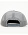 Image #3 - Hooey American Made Ball Cap, Grey, hi-res