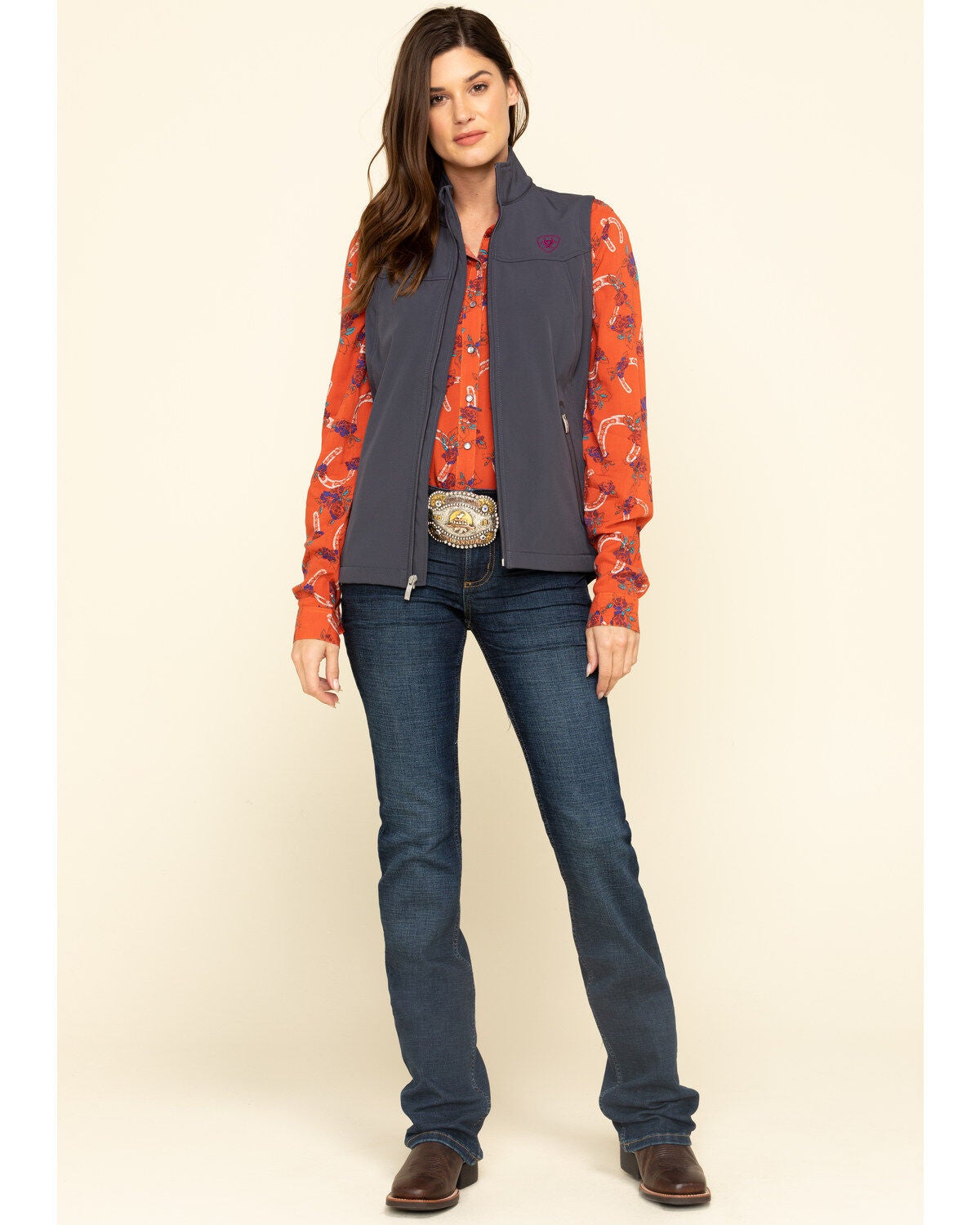 ariat team softshell vest