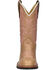 Image #4 - Smoky Mountain Girls' Mustang Western Boots - Round Toe, Tan, hi-res