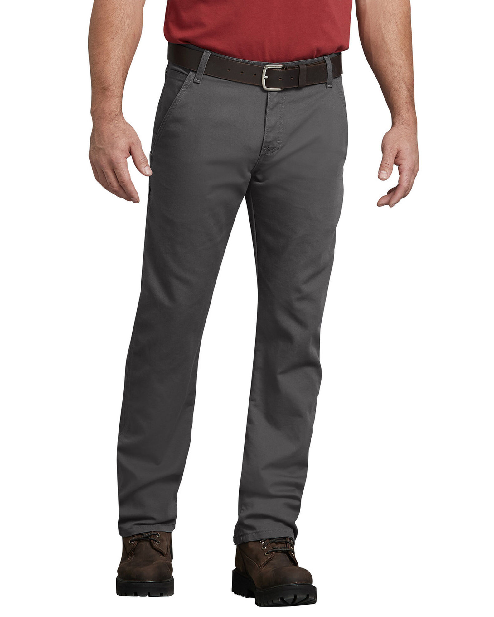 Dickies Men's FLEX Tough Max Duck Carpenter Pants, Grey