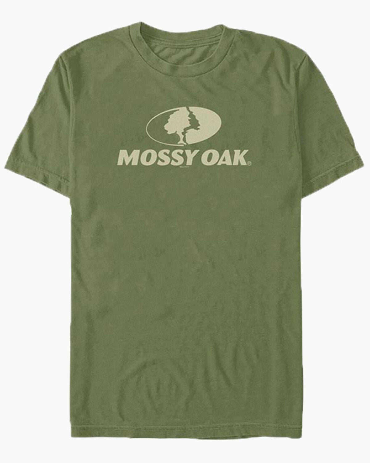 Image #1 - Mossy Oak Men's Classic Logo Short Sleeve Graphic T-Shirt, Olive, hi-res