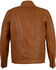 Image #2 - Milwaukee Leather Men's Sheepskin Moto Leather Jacket - 4X, Tan, hi-res