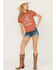 Image #1 - Idyllwind Women's Oakland Mid Rise Rebel Shorts, , hi-res
