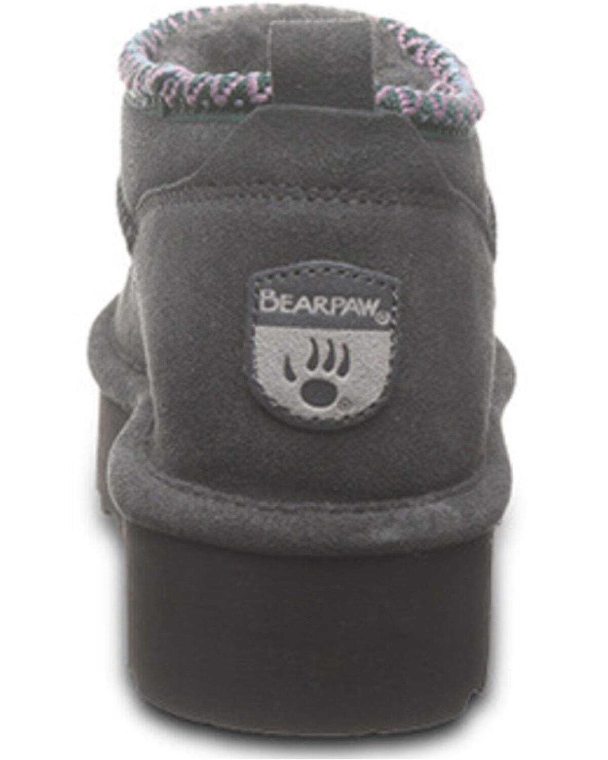 Image #5 - Bearpaw Women's Retro Super Shorty Deco Casual Boots, Grey, hi-res