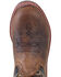 Image #2 - Smoky Mountain Boys' Buffalo Western Boots - Round Toe, Brown, hi-res