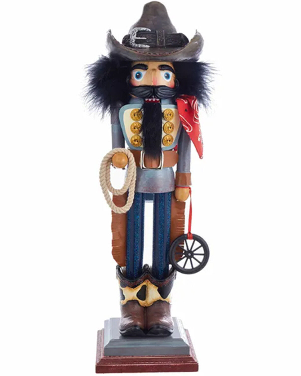 Image #1 - Kurt Adler 19" Hollywood Nutcrackers™ Cowboy Nutcracker, Multi, hi-res